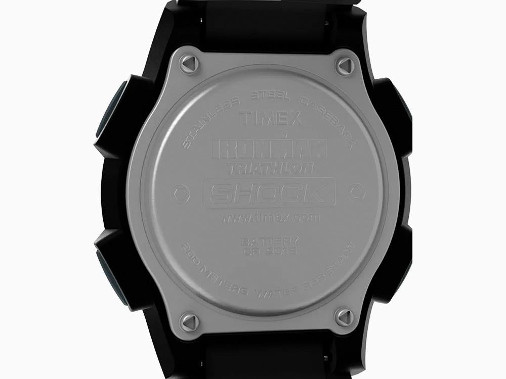 Timex Ironman Shock Endure Quartz Watch, Black, 42 mm, TW5M64800