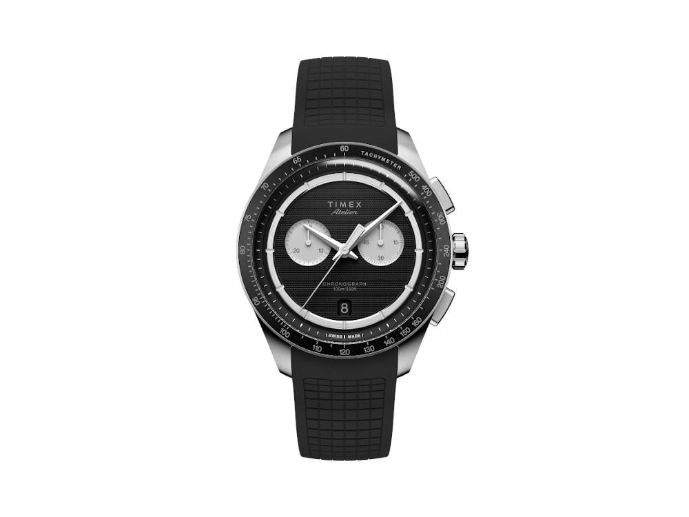 Timex Atelier Chronograph Quartz M1q Watch, Black, 40 mm, TW6A07000