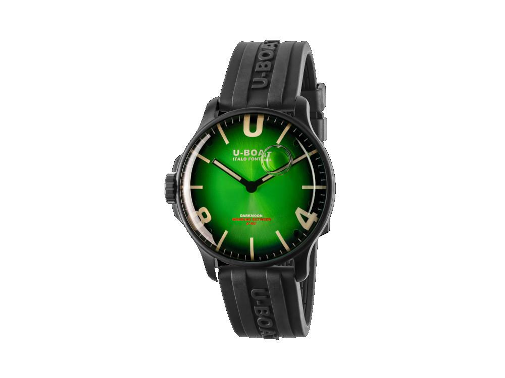 U-Boat Capsoil Darkmoon Soleil Green IPB Quartz Watch, 44 mm, 8698