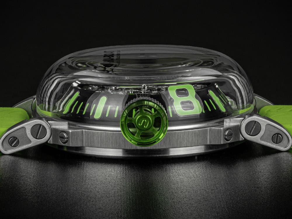 U-Boat U-65 Automatic Watch, Stainless Steel 316L, 44 mm, Green, 3344