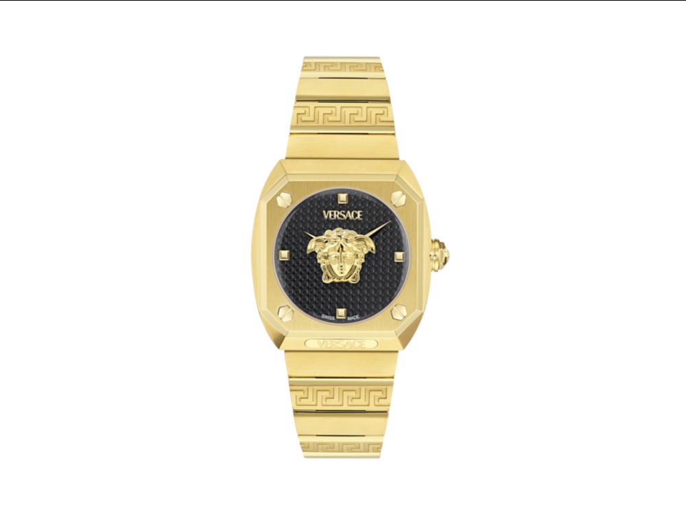 Versace Antares Quartz Watch, Black, 35 x 37 mm, Sapphire Crystal, VE0R00525