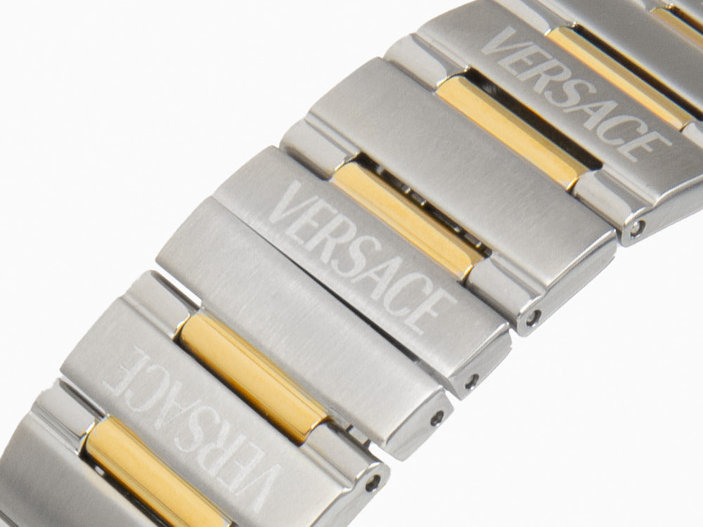 Versace Greca Logo Diver Quartz Watch, Green, 43 mm, Sapphire Crystal, VE8G00524