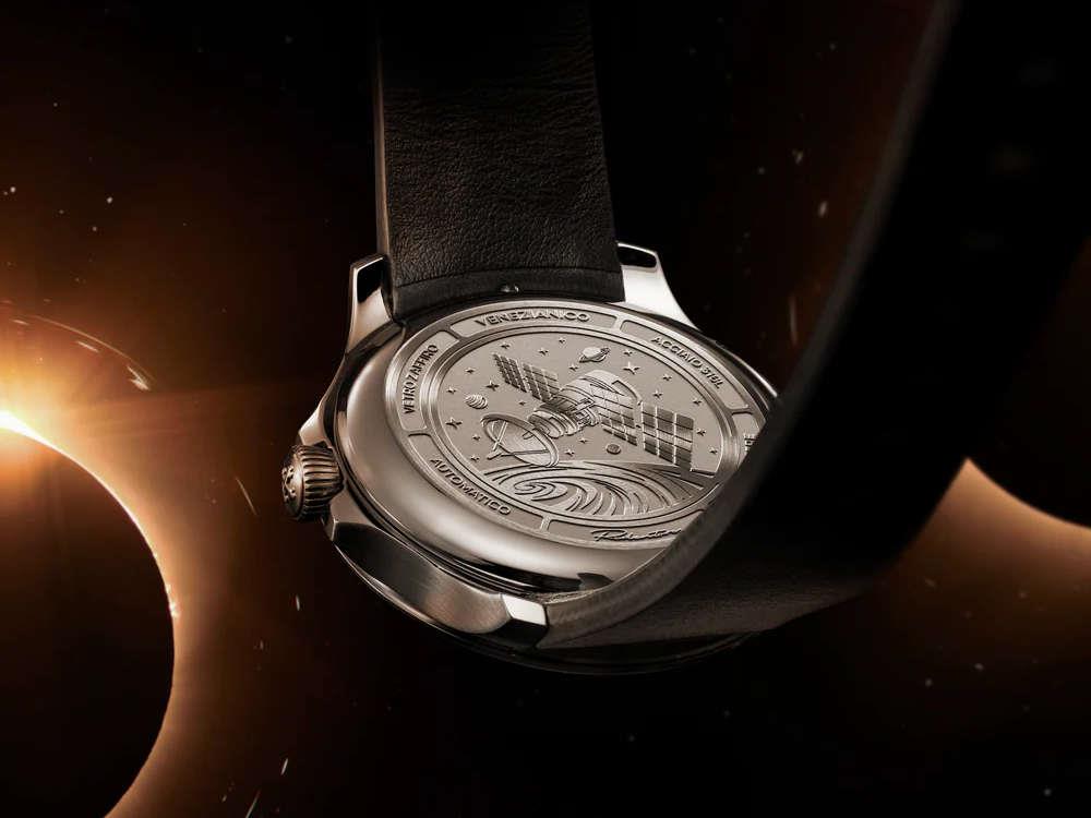 Venezianico Redentore Ultrablack 36 Automatic Watch, 1121510