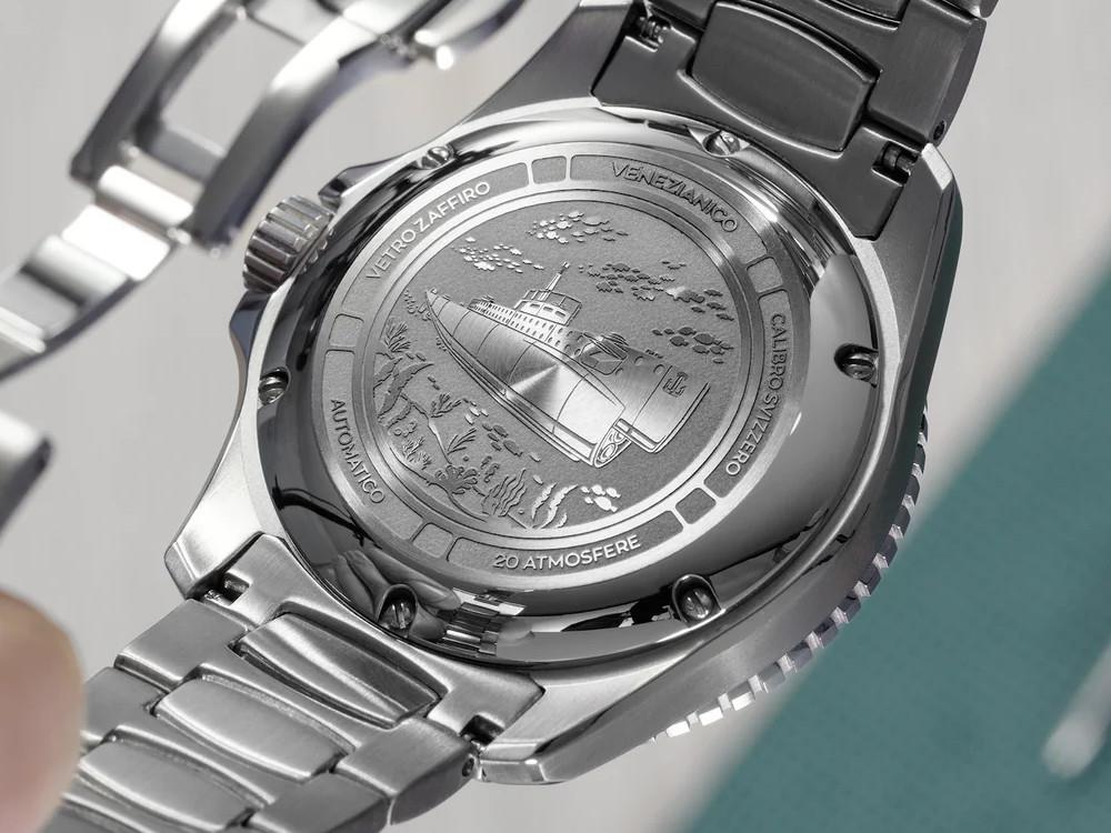 Venezianico Nereide Ceramica Automatic Watch, 42 mm, White, 4521531C