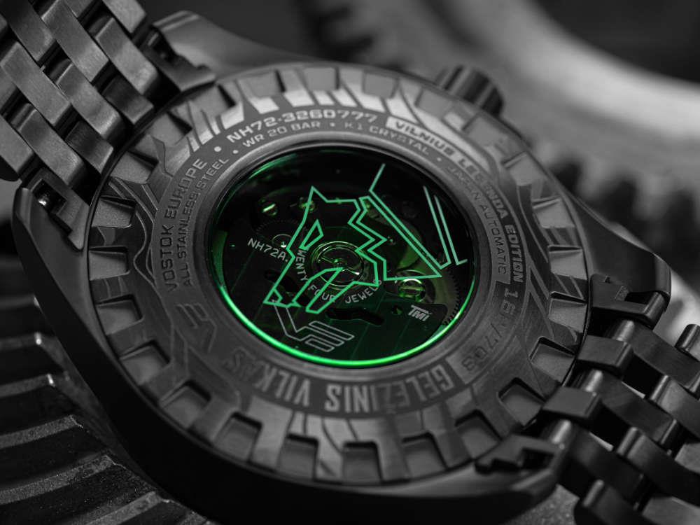 Vostok Europe Iron Wolf Automatic Watch, Limited Edition, NH72-326D777