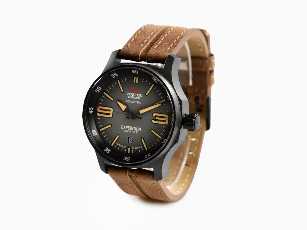 Vostok Europe Expedition North Pole Automatic Watch, PVD, Black, YN55-592C554
