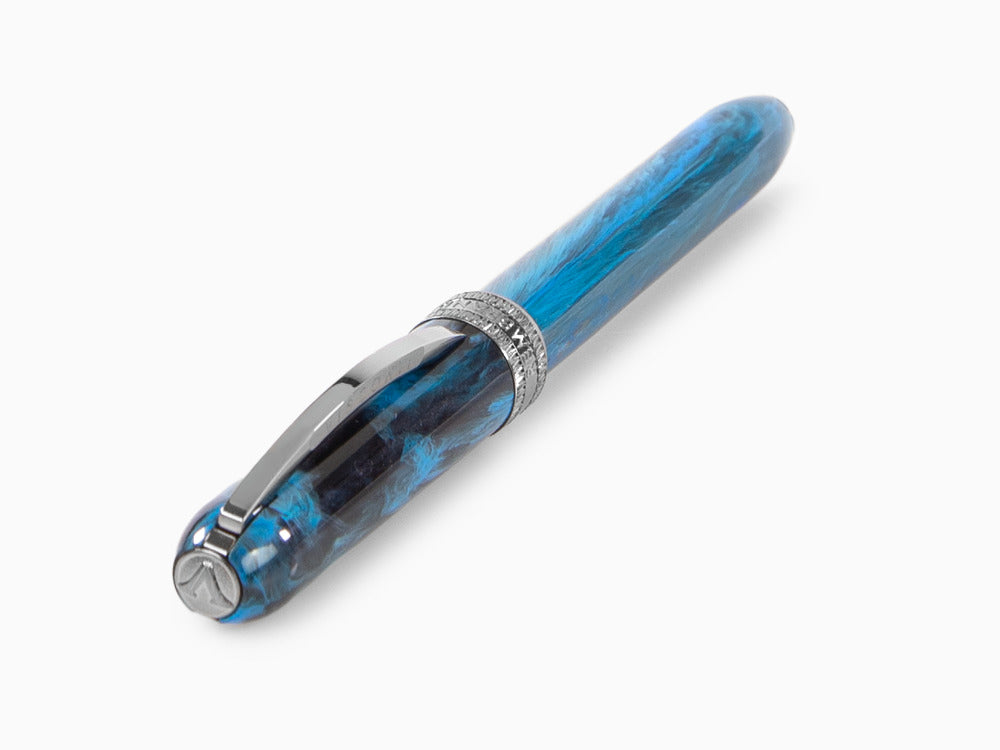 Visconti Rembrandt-S Blue Fountain Pen, Acrylic Resin, KP10-26-FP