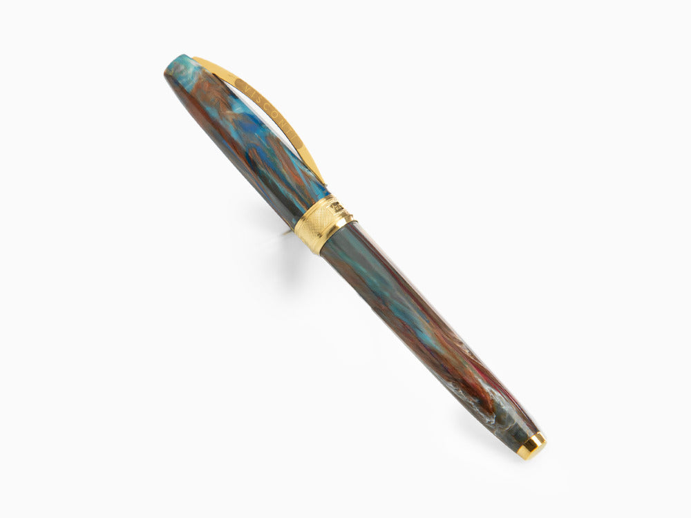 Set Visconti Van Gogh Oiran Rollerball pen, Gold plated, Violet KP12-22-RB