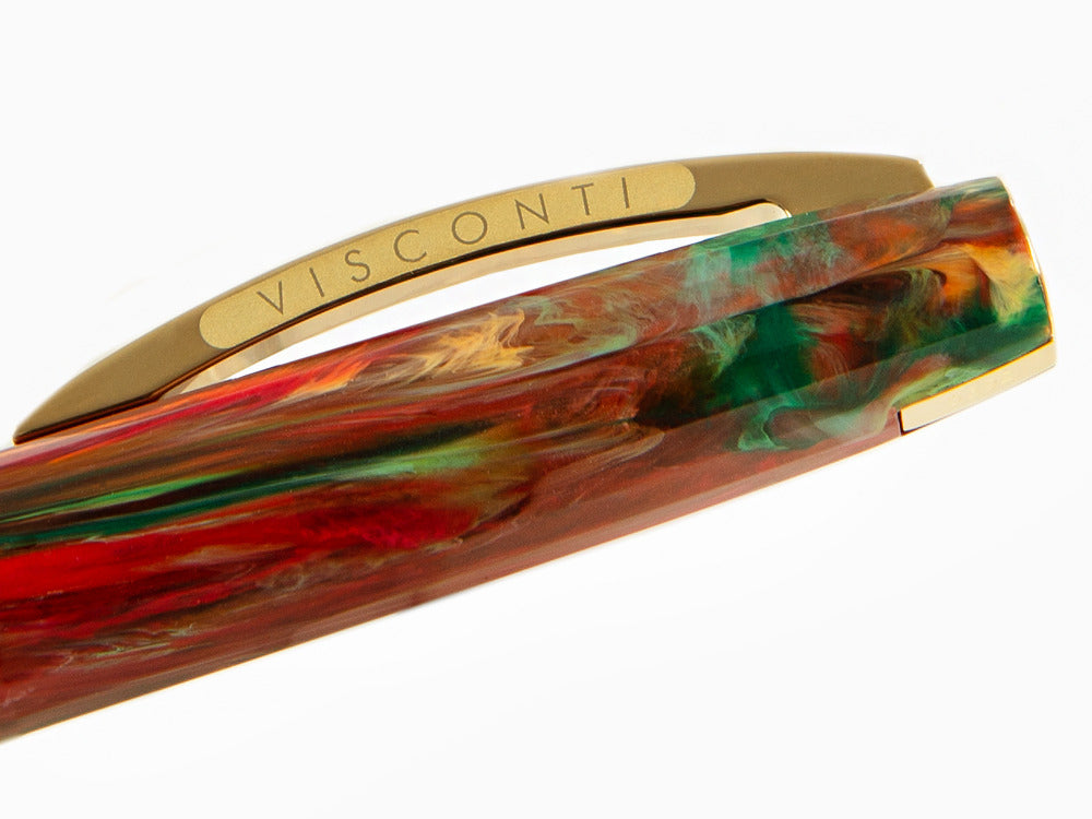 Visconti Van Gogh Flowering Plum Orchard Ballpoint pen, Red, KP12-23-BP