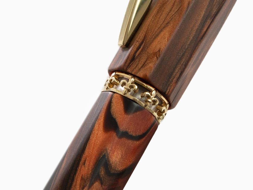 Visconti Medici Rollerball pen, Resin, Gold plated, KP17-40-02-RB
