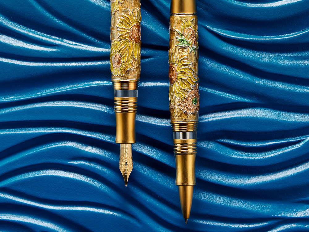 Visconti Dreaming Sunflower Rollerball pen, Golden, Limited Edition, KP61-02-RB