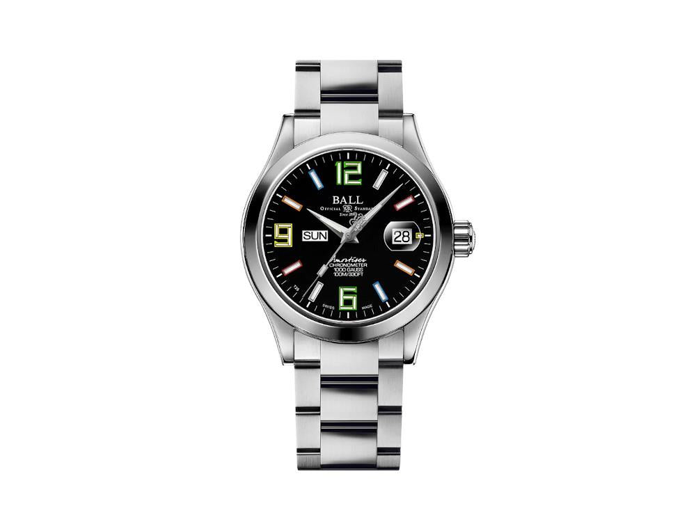 Ball Engineer III Pioneer II Automatic Watch, Black, 40 mm, LE, NM9036C-S3CJ-BKR