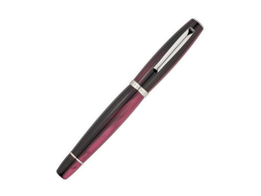 Scribo La Dotta Drapperie Fountain Pen, 14K, Limited Ed, DOTFP13RT1403