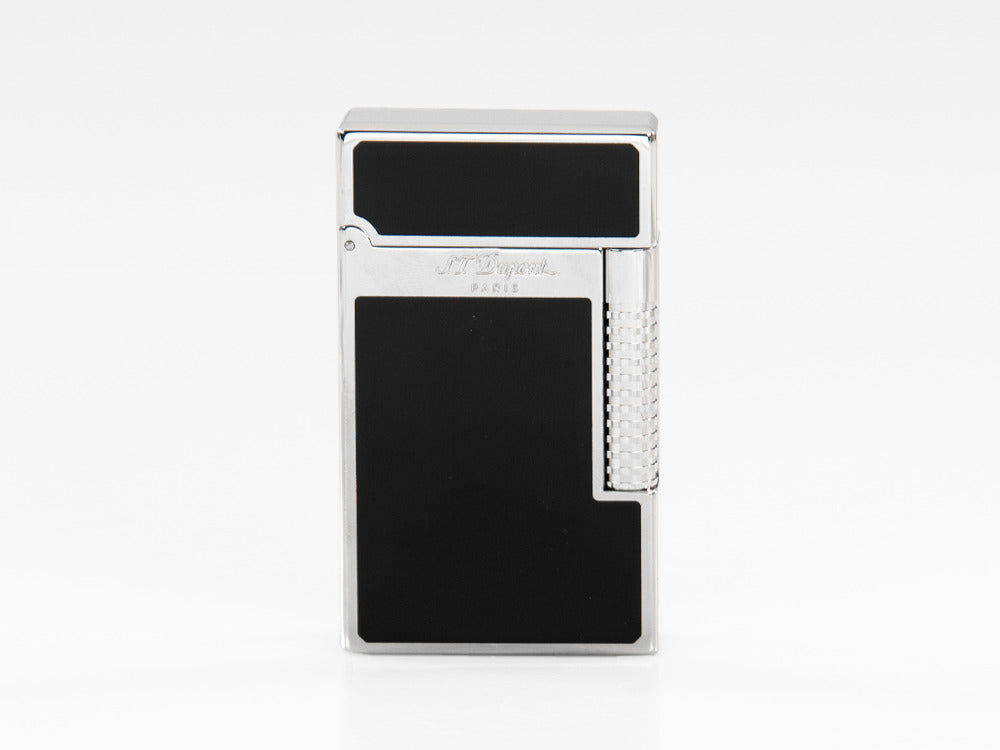 S.T. Dupont Ligne 2 Lighter New Le Grand, Palladium trim, Black, C23010