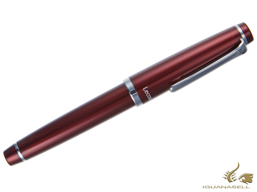 Sailor Lecoule Power Stone Color Fountain Pen, Acrylic Resin, Maroon
