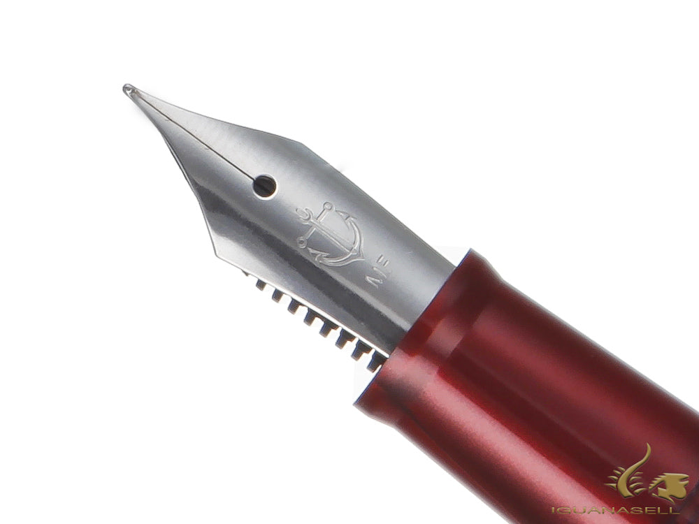 Sailor Lecoule Power Stone Color Fountain Pen, Acrylic Resin, Maroon