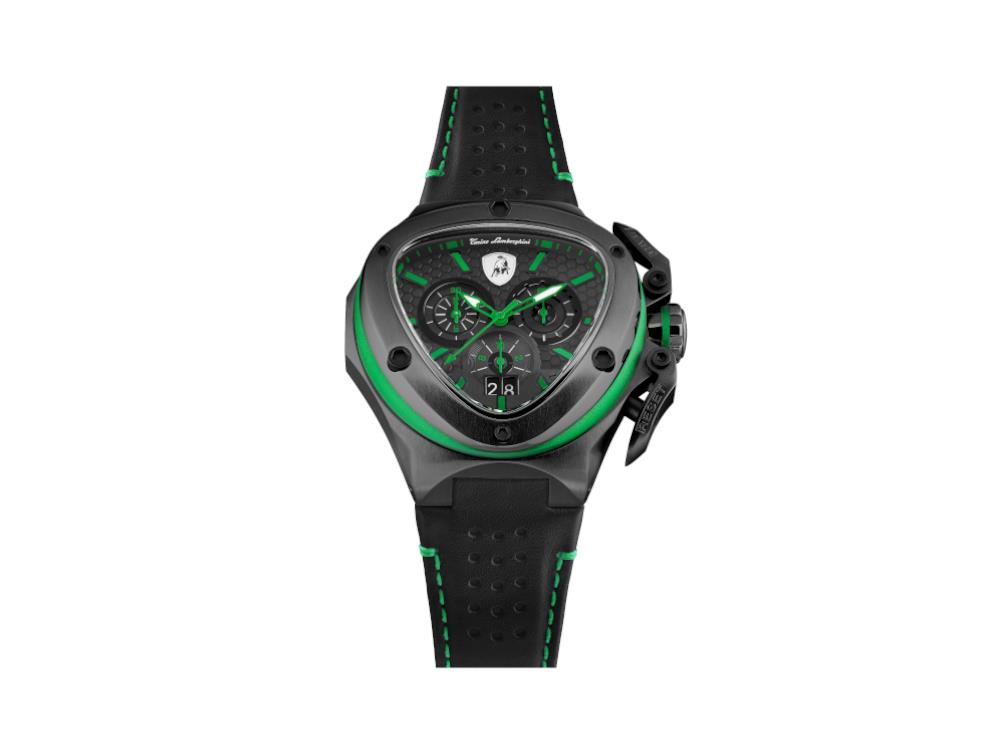 Tonino Lamborghini Spyder X Quartz Watch Green 53 mm, Chronograph, T9XF