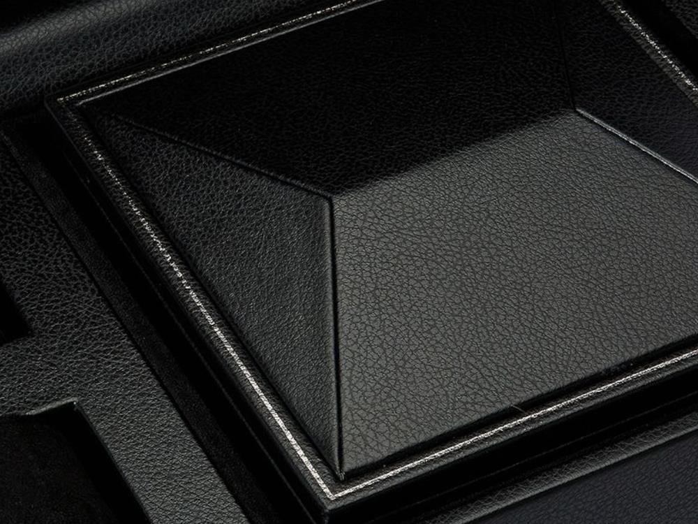 WOLF British Racing Watch winder, 3 Watches, Black, 792302