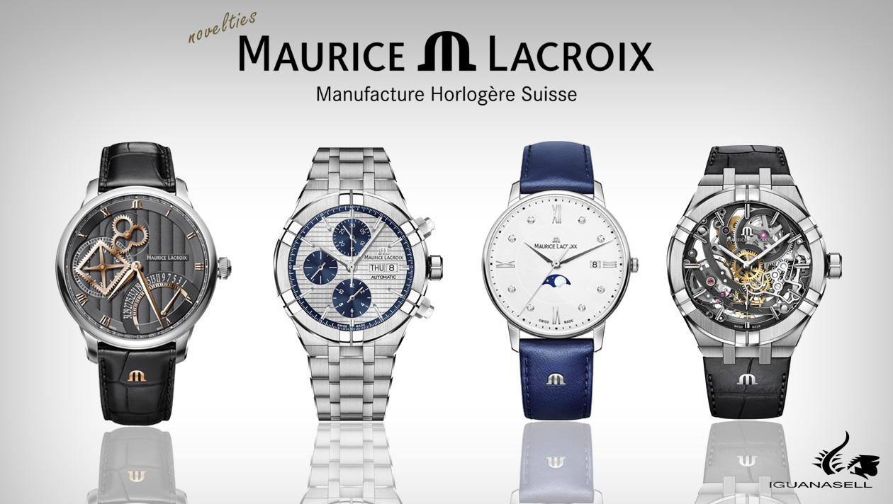 Maurice Lacroix automatic watch novelties.