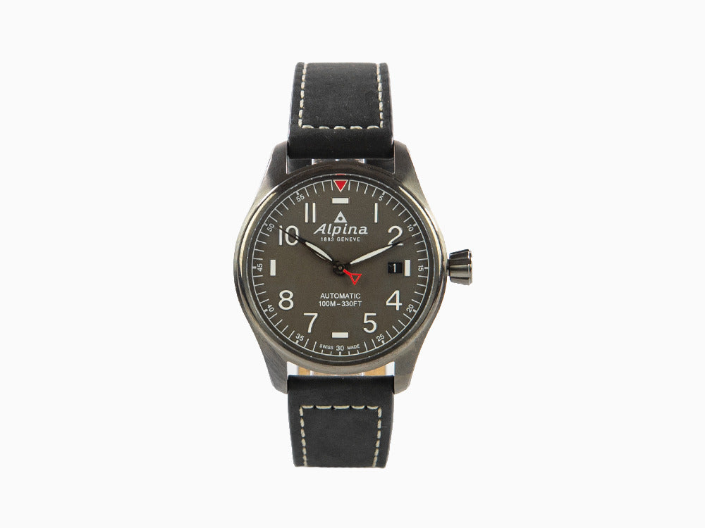 Alpina Startimer Automatic Watch, AL-525, Titanium, 40 mm, Grey, AL-525G3TS6