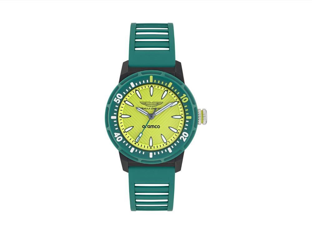 Aston Martin PDK-F1 Team Quartz Watch, Green, 40 mm, MTFK1F501