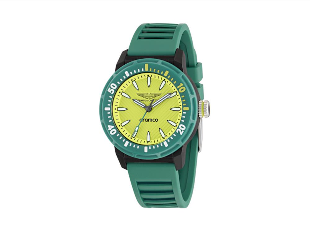 Aston Martin PDK-F1 Team Quartz Watch, Green, 40 mm, MTFK1F501