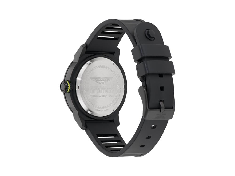 Aston Martin PDK F1 Team Quartz Watch, plastic, Black, 40 mm, MTFK1F503