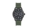 Aston Martin Icon HDL Quartz Watch, Recycled Steel, Black, 42 mm, MTIH2S604
