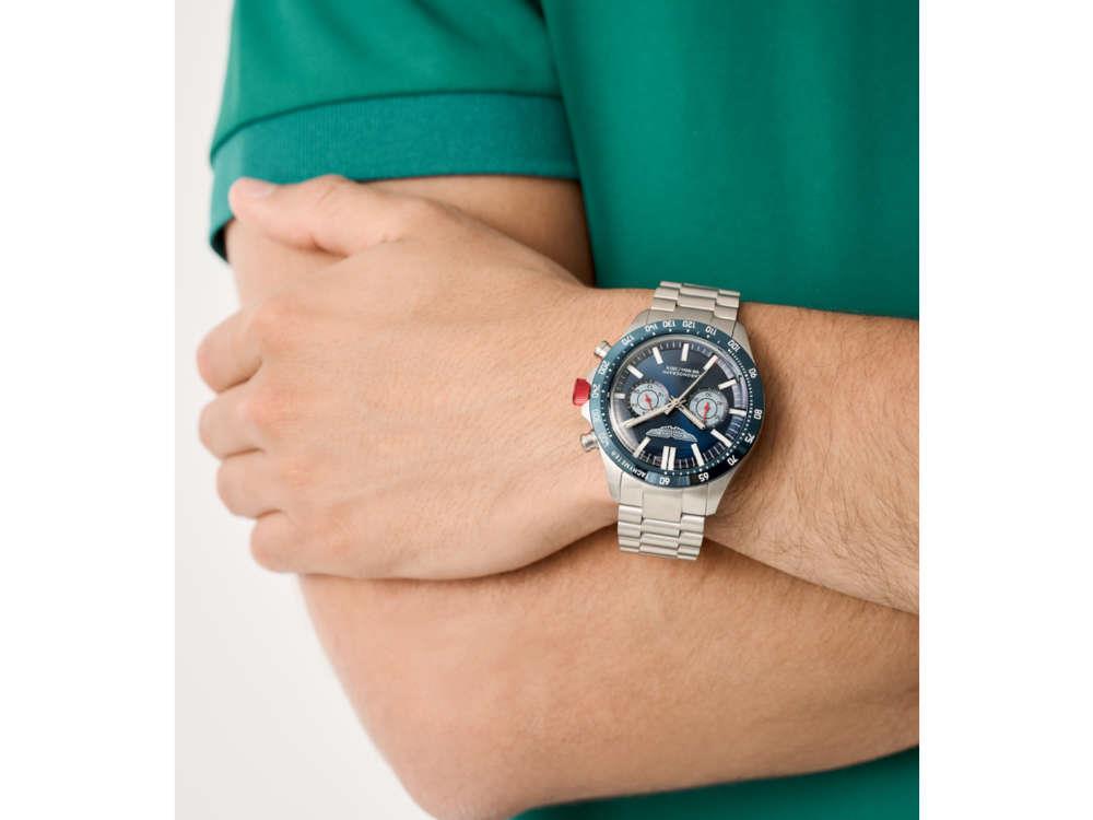 Aston Martin Icon SPT Quartz Watch, Black, 44 mm, Chronograph, MTIS1F501