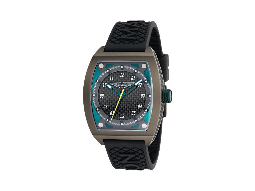 Aston Martin Thrill TRG Quartz Watch, Titanium, Black, 41 mm, MTRT2F601