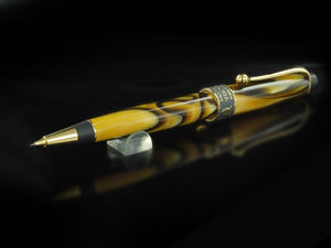Aurora Afrika Mechanical pencil, Limited Edition, Marbled resin, Gold trims