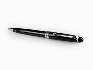 Aurora 88 Ballpoint pen, Resin, Black, Chrome Trim, 830C