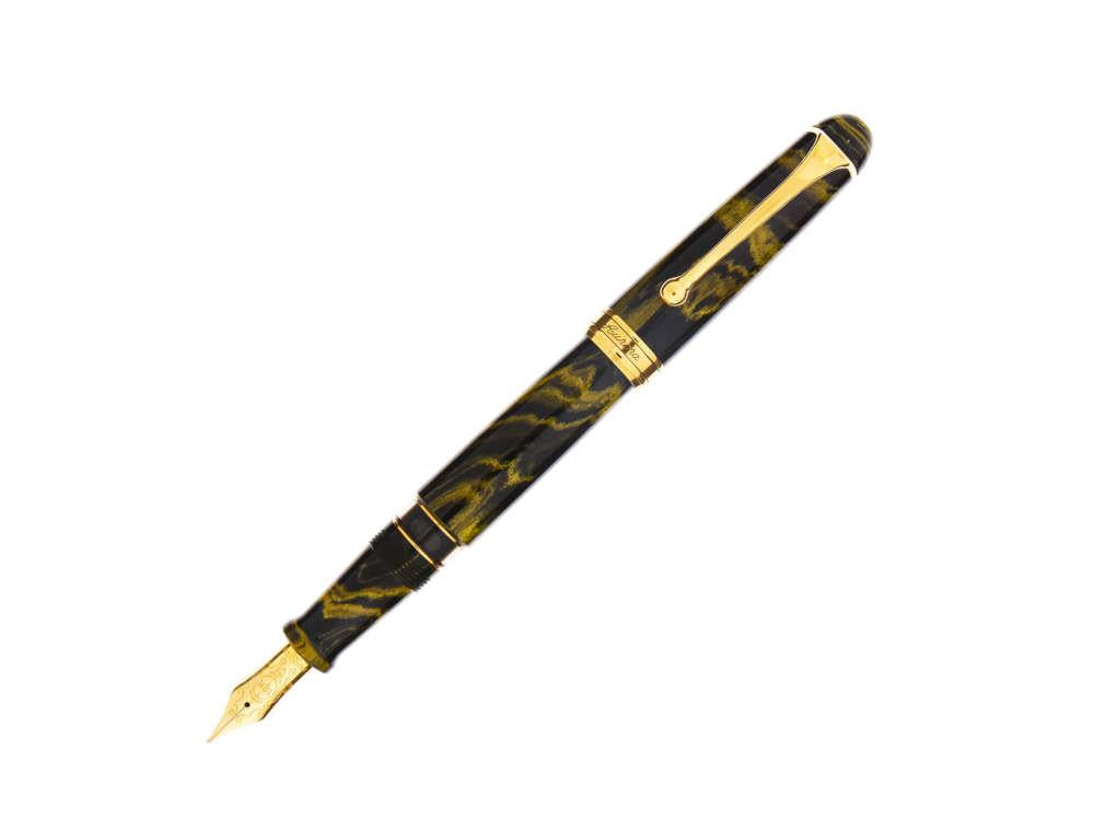 Aurora 88 Ebonite Fountain Pen, Yellow, Limited Edition, 888-DEY
