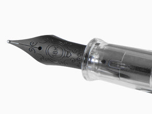 Aurora Demonstrator Black Fountain Pen, Limited Edition, 888N