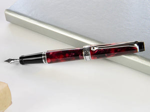 Aurora Optima Mini Fountain Pen, Resin, Burgundy, 996CMX 996CMX