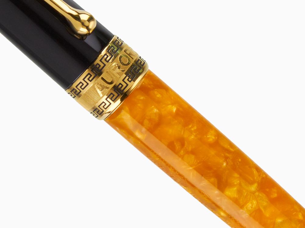 Aurora Optima O' Sole Mio Fountain Pen, Auroloide, Gold, 997-NAO