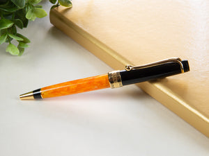 Aurora Optima O' Sole Mio Ballpoint pen, Auroloide, Orange, Rose Gold, 998-NAO