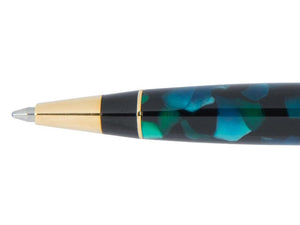 Aurora Optima Ballpoint pen, Auroloide, Green, Gold plated, 998VA