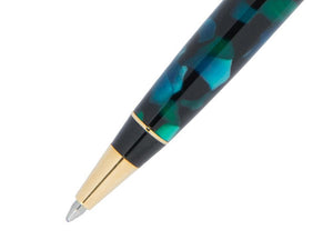 Aurora Optima Ballpoint pen, Auroloide, Green, Gold plated, 998VA