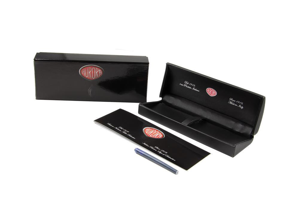 Aurora Ipsilon Ballpoint pen, Brown Lacquer, Gold trim, B33T