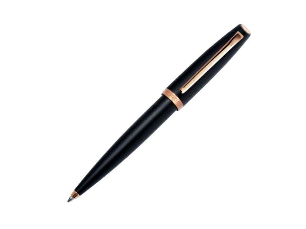 Aurora Style Ballpoint pen, Black Resin, Gold trim, E40PN