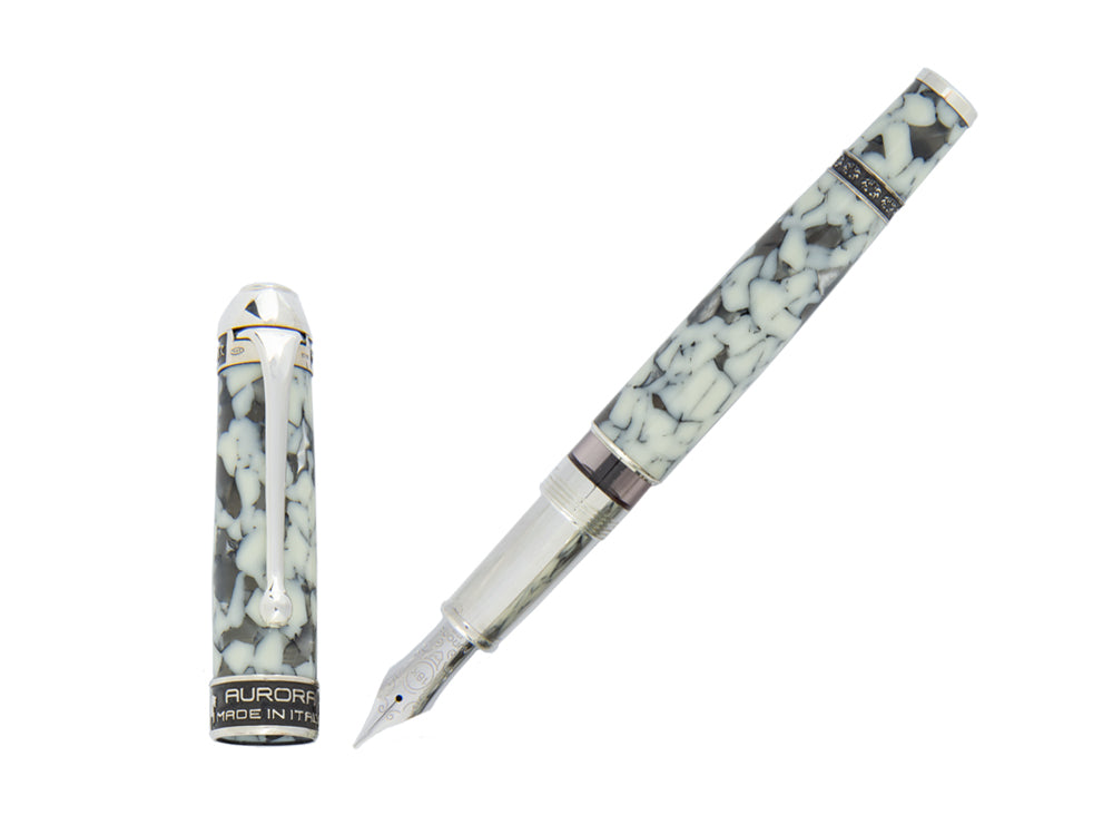 Aurora GAIVS IVLIVS CAESAR Fountain Pen, Limited Edition, Silver trims