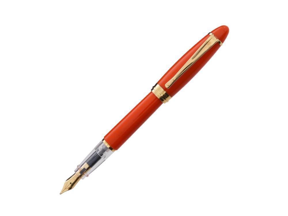 Aurora Ipsilon Demo colors ENTUSIASTA Fountain Pen, Orange, B09-DO