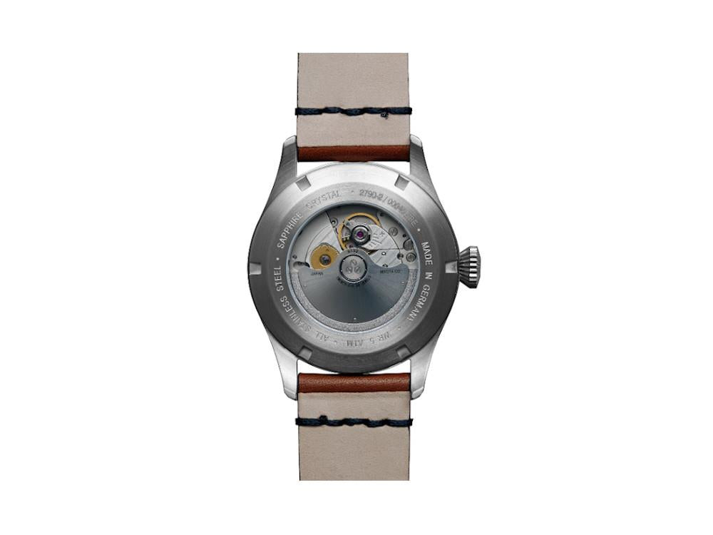 Bauhaus Aviation Tornado Automatic Watch, Black, 42 mm, Day, 2790-2