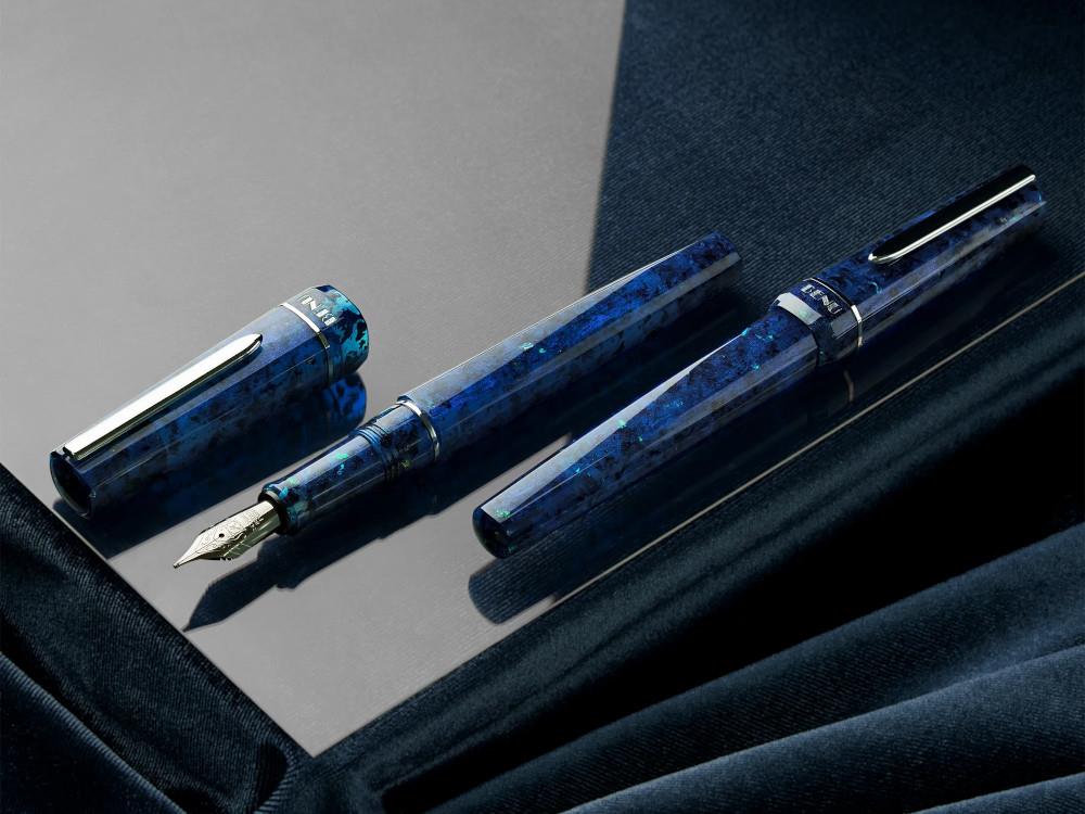 Benu Haute Grace Fountain Pen, Resin, Navy Blue, 11.2.4.5.0_S