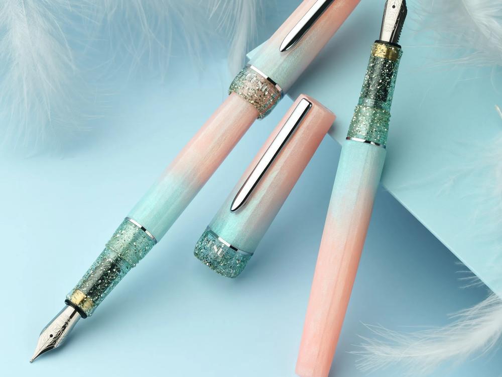 Benu Haute Perle Fountain Pen, Resin, Pink, 11.2.9.5.0