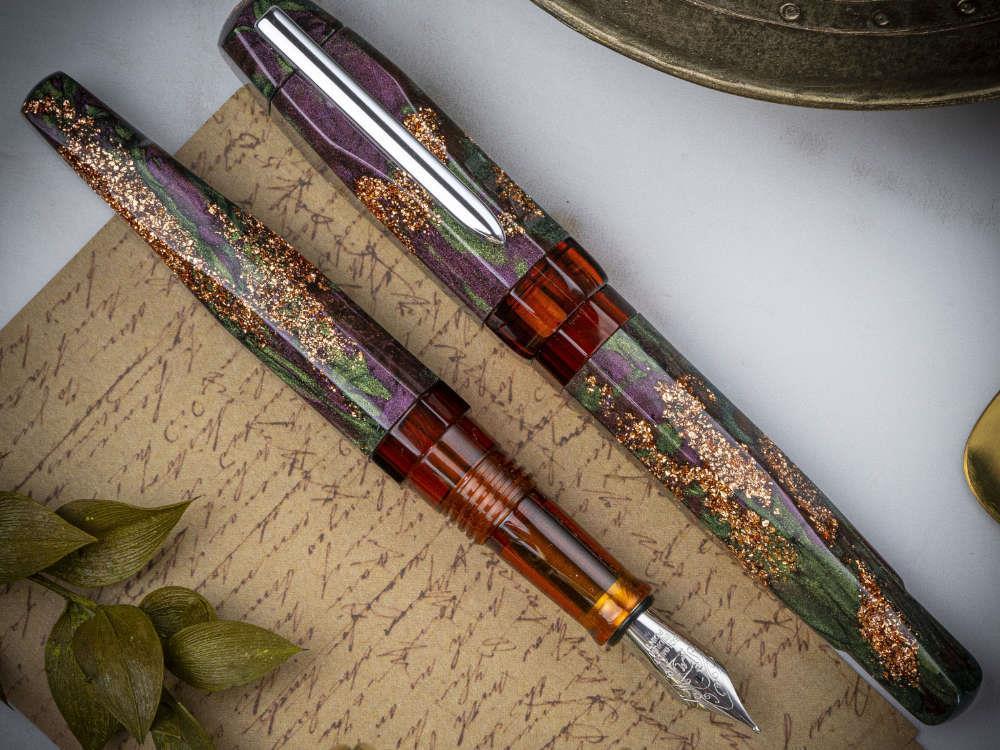 Benu AstroGem Midas Fountain Pen, Resin, Brown, 22.2.07.5.0-S