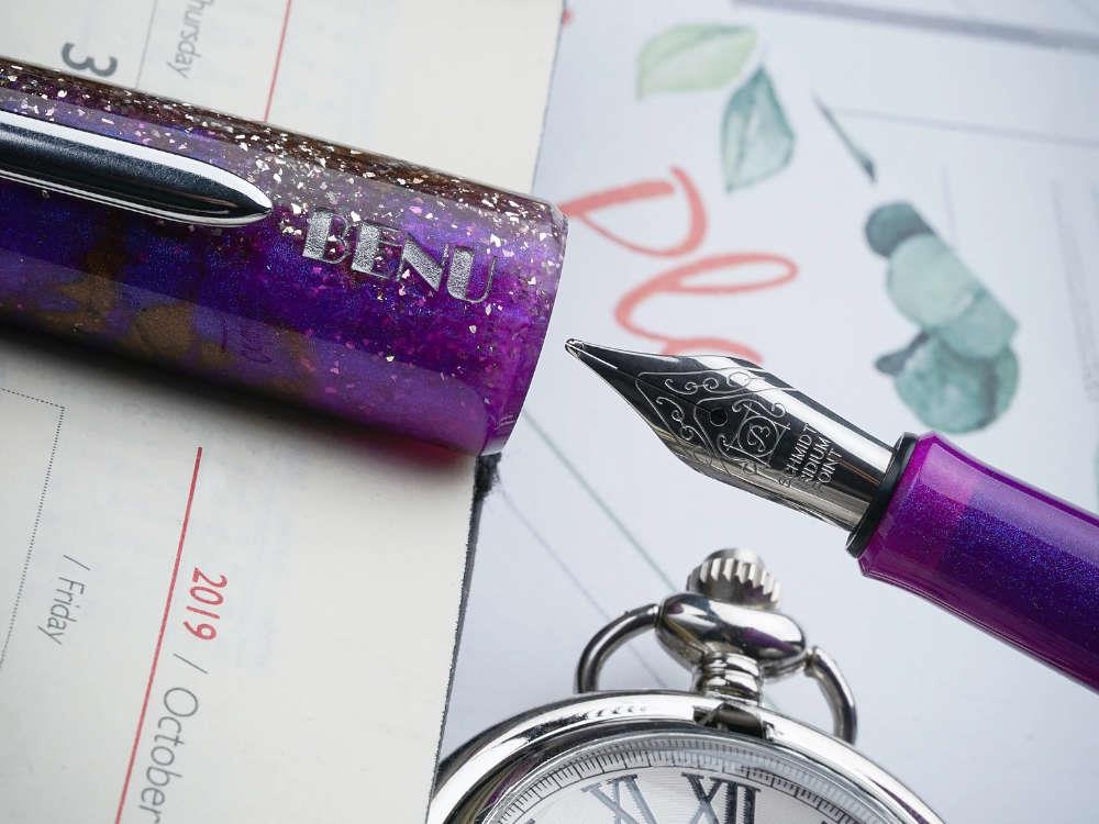 Benu DailyMate Creative Thursday Fountain Pen, Purple, 23.2.04.5.0