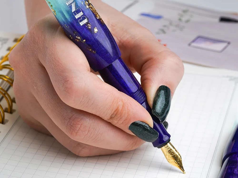 Benu Pixie Twilight Lagoon Fountain Pen, Blue, 24.2.33.6.0