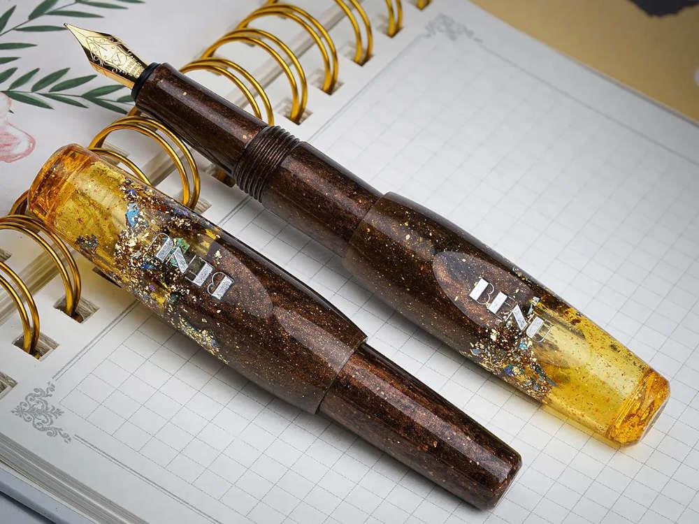 Benu Pixie Honey Bronze Fountain Pen, Brown, 24.2.34.6.0